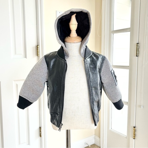 Toddler Leather Jacket - Size 18 Months - Picture 3 of 7